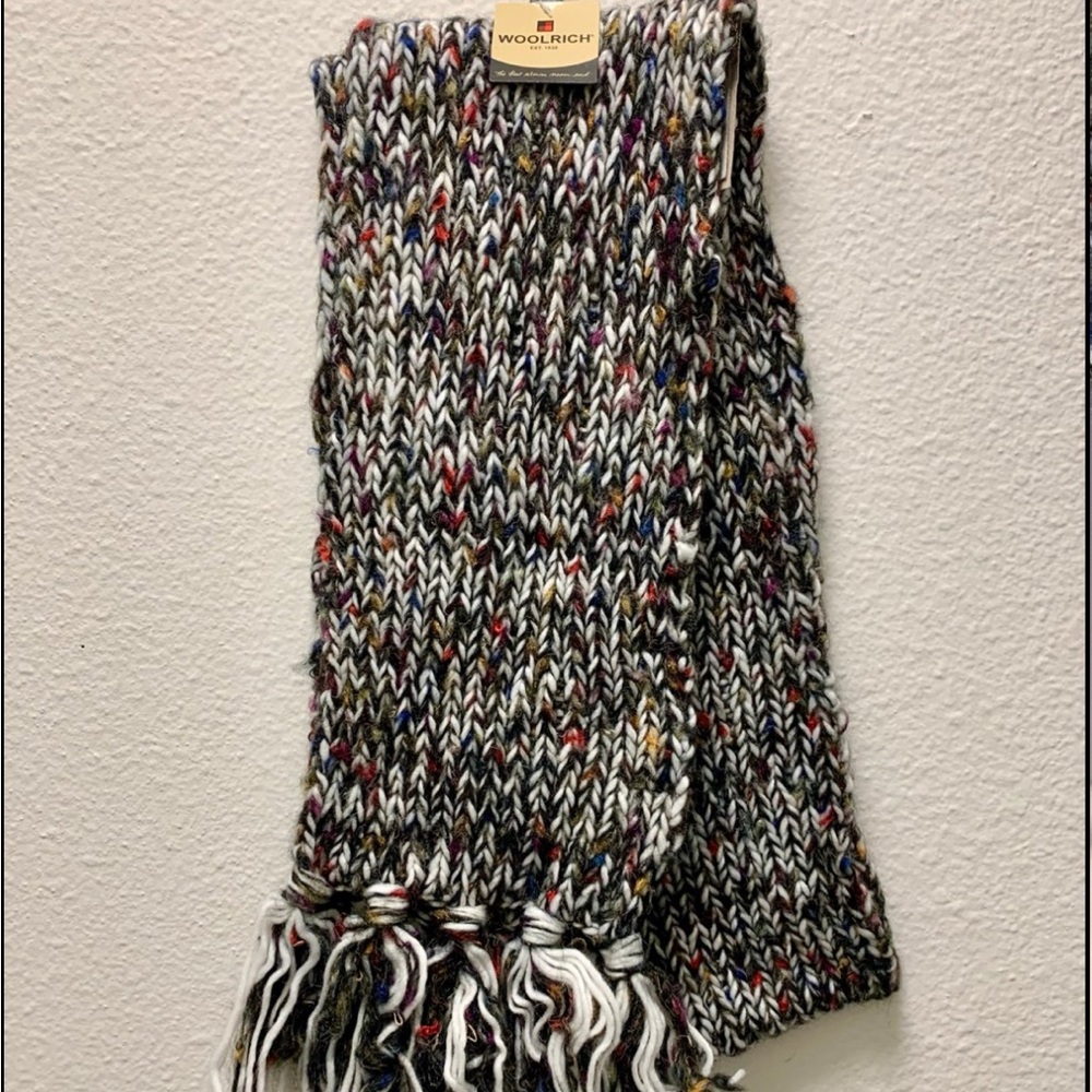 Woolrich Multicolor Knit Scarf